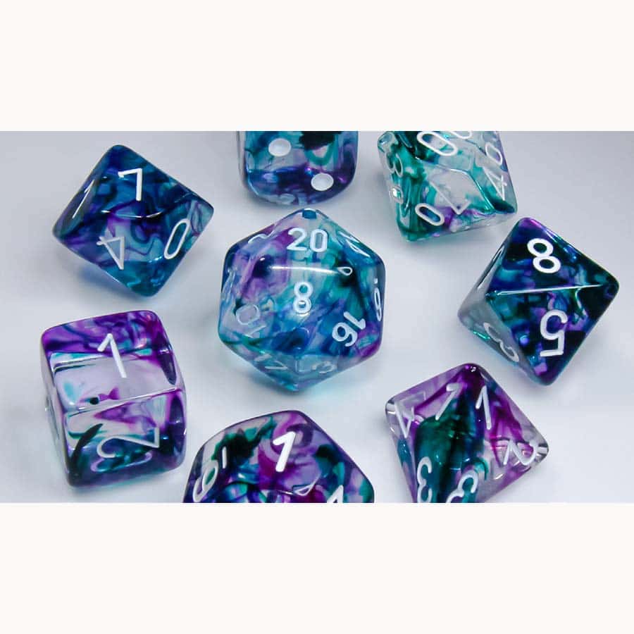 CHESSEX: POLYHEDRAL LAB DICE DICE SETS (Online Order Only)