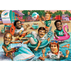 Miami Dolphins - All Time Greats 500 Piece Jigsaw Puzzle (ONLINE ORDER ONLY)