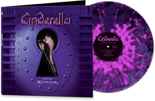 Cinderella - Live At The Key Club (Colored Vinyl, Marbled Purple Splatter) [Vinyl] (ONLINE ORDER ONLY)
