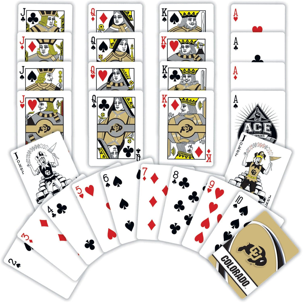 Colorado Buffaloes Playing Cards - 54 Card Deck (ONLINE ORDER ONLY)