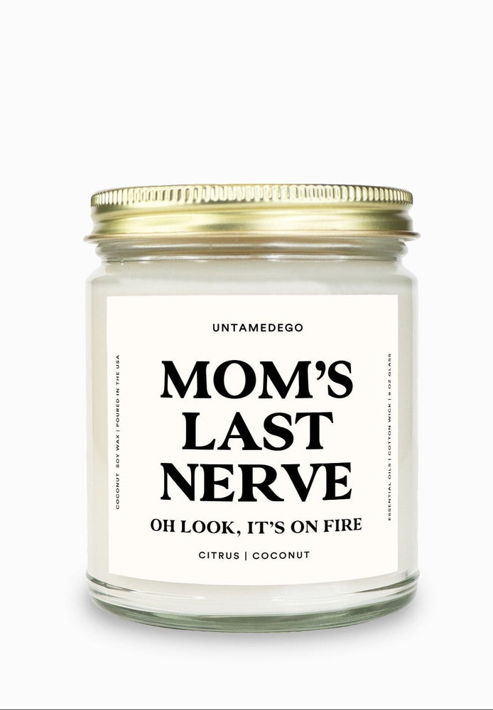 Mom's Last Nerve Gold Top Candle (ONLINE ORDER ONLY)