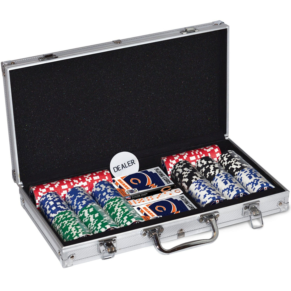 Chicago Bears 300 Piece Poker Set (ONLINE ORDER ONLY)