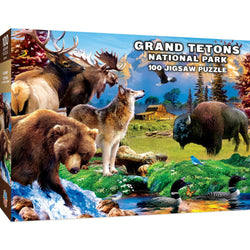 Wildlife of Grand Teton National Park - 100 Piece Jigsaw Puzzle (ONLINE ORDER ONLY)