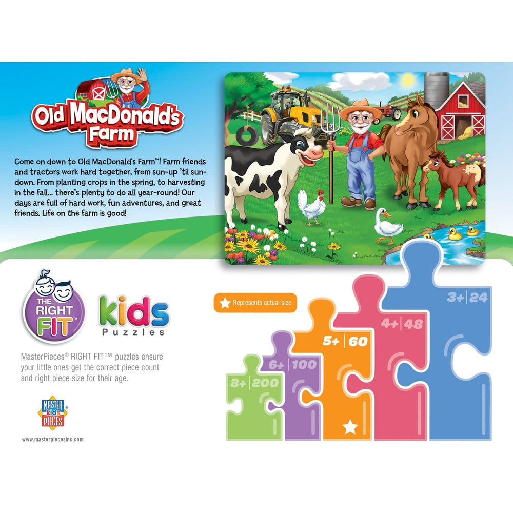 Old MacDonald's Farm - Miller's Pond 60 Piece Jigsaw Puzzle (ONLINE ORDER ONLY)