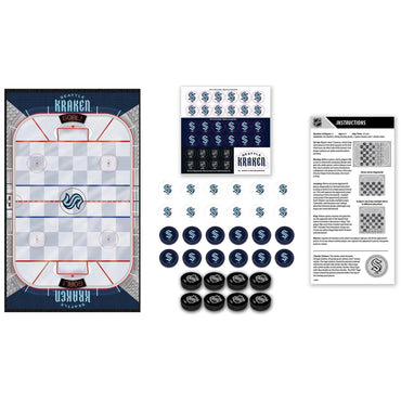 Seattle Kraken Checkers Board Game (ONLINE ORDER ONLY)