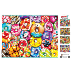 Trendz - Donut Resist 300 Piece EZ Grip Jigsaw Puzzle (ONLINE ORDER ONLY)