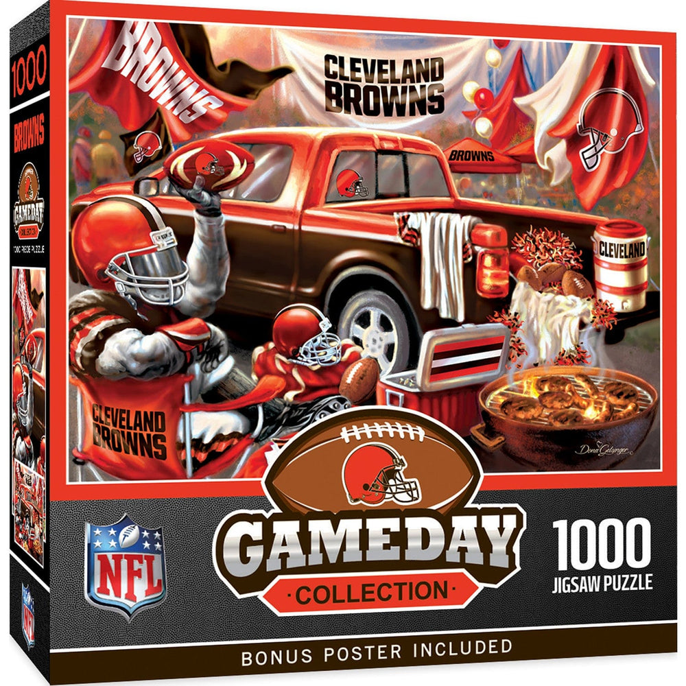 Cleveland Browns - Gameday 1000 Piece Jigsaw Puzzle (ONLINE ORDER ONLY)