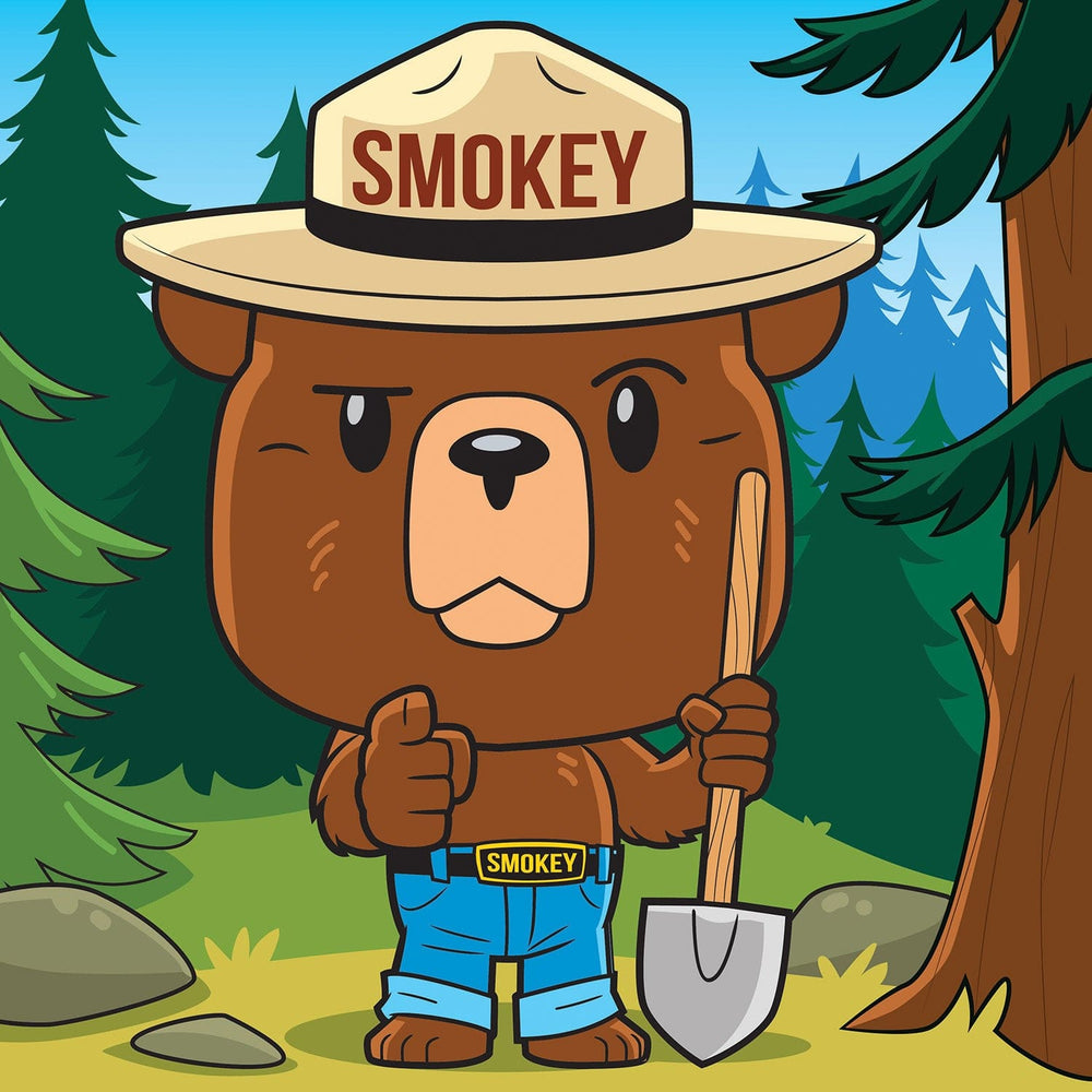 Smokey Bear - 100 Piece Square Jigsaw Puzzle (ONLINE ORDER ONLY)