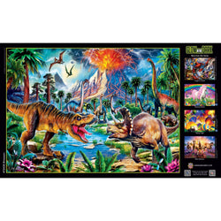 Glow in the Dark - Dinosaurs 1000 Piece Jigsaw Puzzle (ONLINE ORDER ONLY)