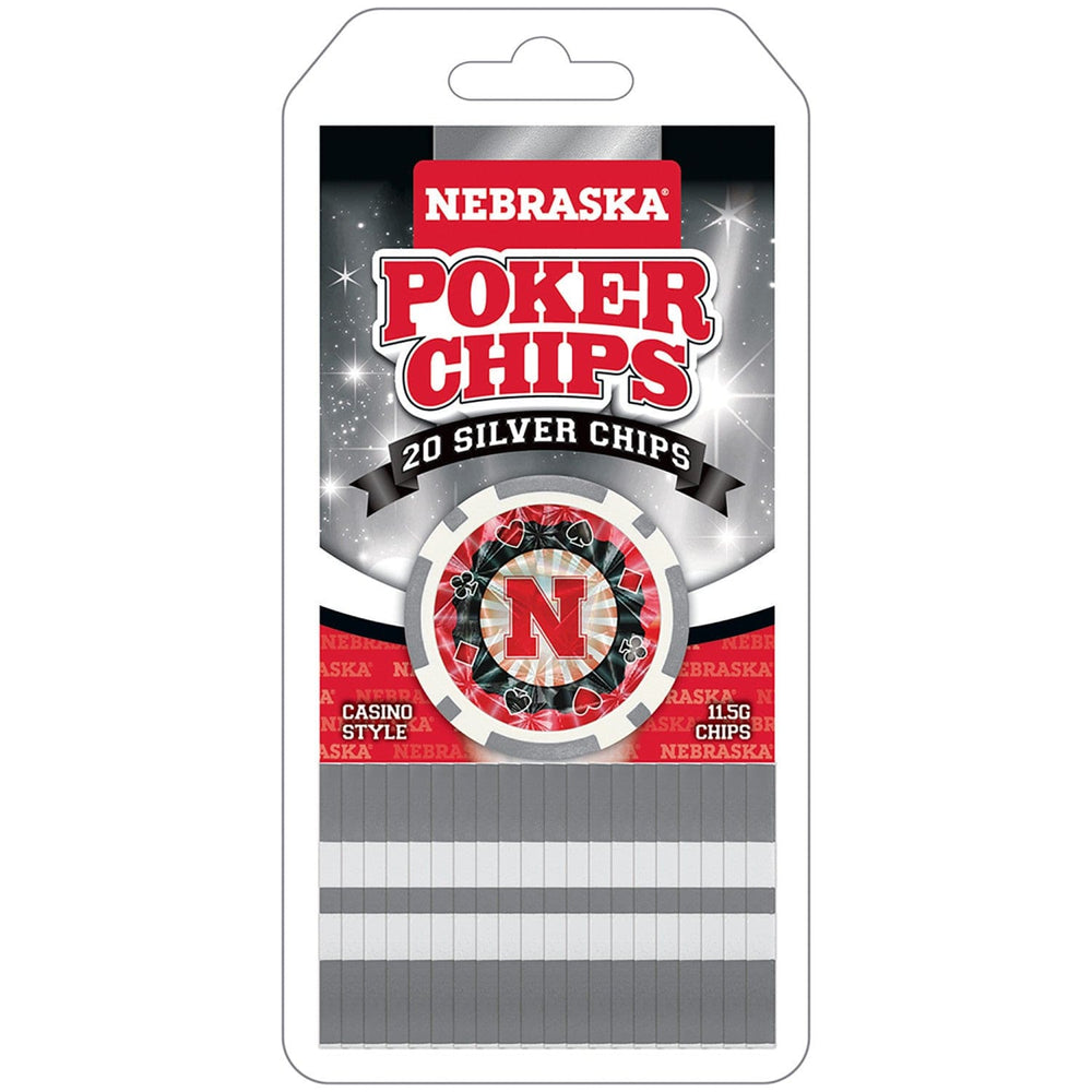 Nebraska Cornhuskers 20 Piece Poker Chips (ONLINE ORDER ONLY)
