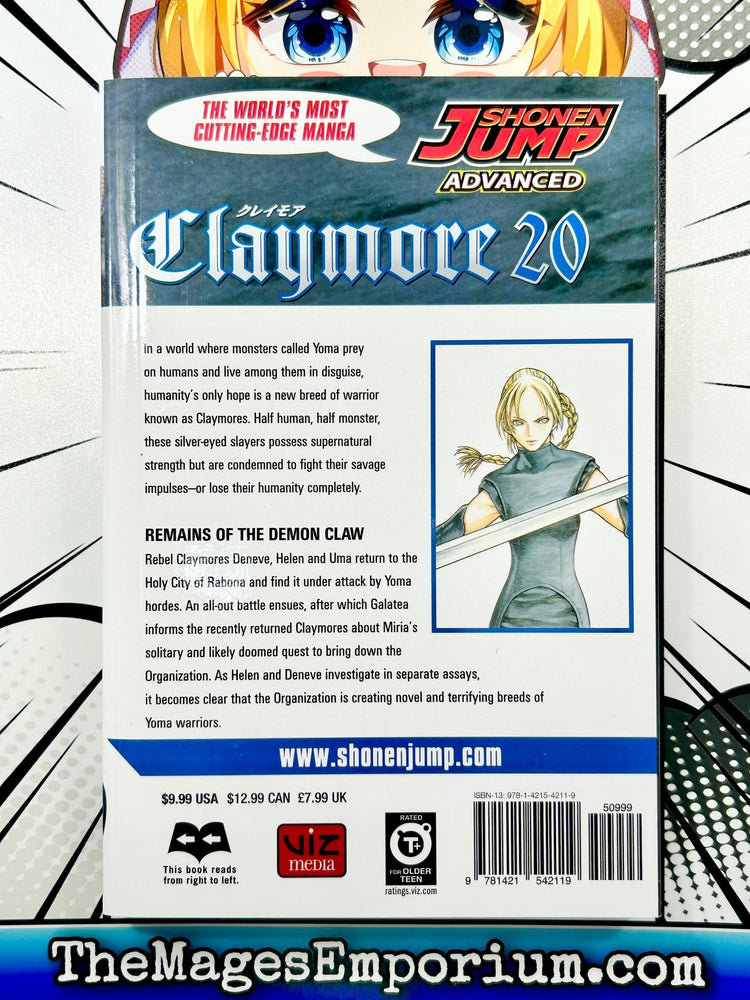 Claymore Vol 20 (Online Order Only)
