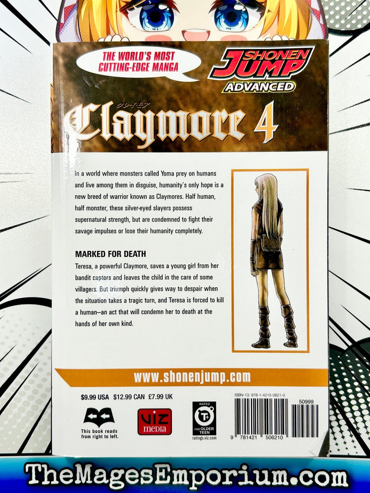 Claymore Vol 4 (Online Order Only)