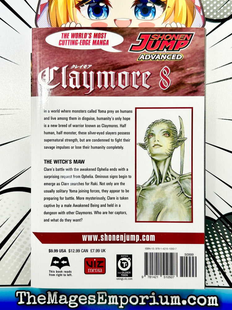 Claymore Vol 8 (Online Order Only)
