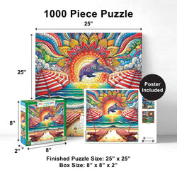 Kaleidoscope - Front Row Seats 1000 Piece Jigsaw Puzzle
