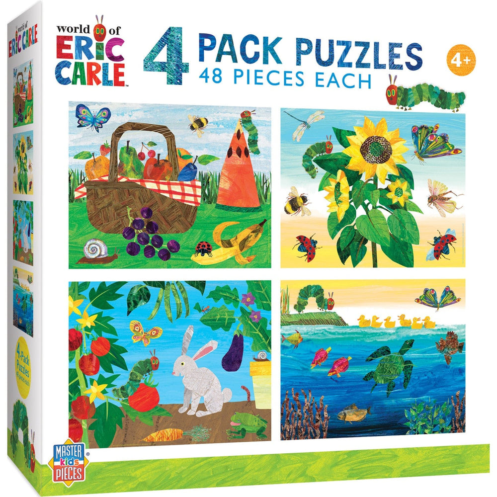 World of Eric Carle 48 Piece Jigsaw Puzzles 4-Pack (ONLINE ORDER ONLY)