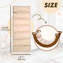 Climbing Arch Chocolate + Cushion - Montessori Climbers for Toddlers (ONLINE ORDER ONLY)