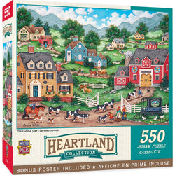 Heartland - The Curious Calf 550 Piece Jigsaw Puzzle (ONLINE ORDER ONLY)