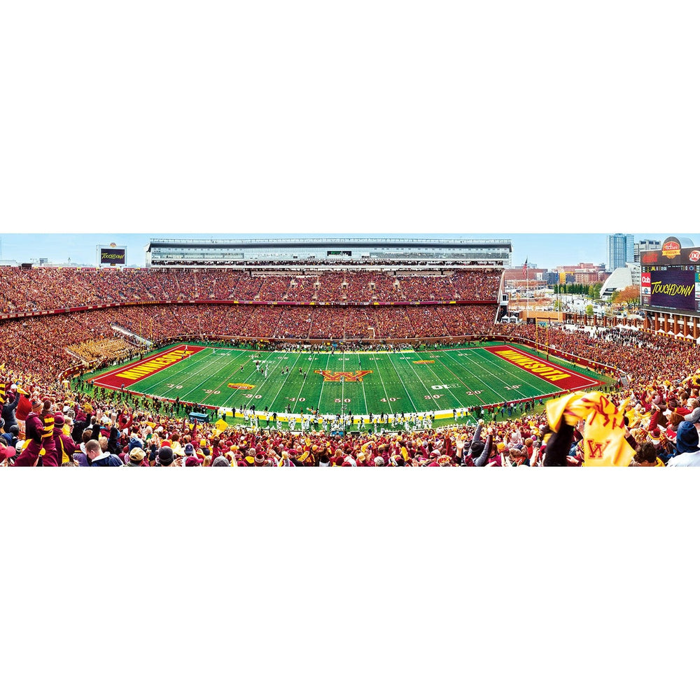 Minnesota Golden Gophers - 1000 Piece Panoramic Jigsaw Puzzle - Daytime (ONLINE ORDER ONLY)