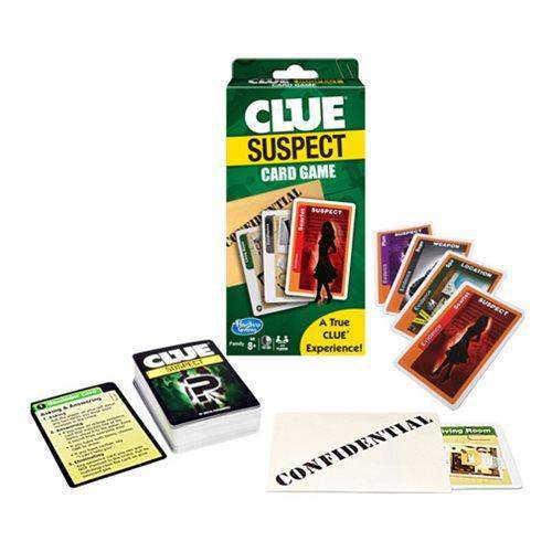 Clue Suspect Card Game by Winning Moves (Online Order Only)