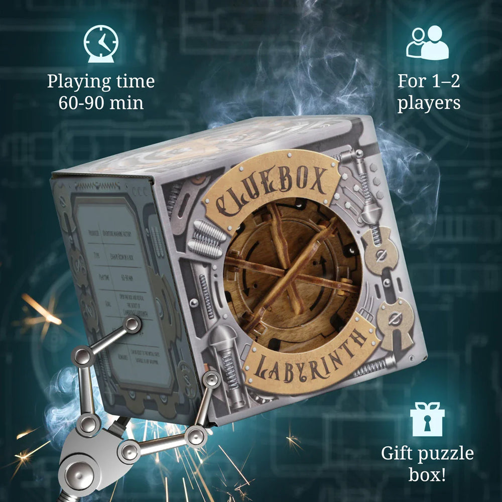 Cluebox: Escape Room In a Box - Cambridge Labyrinth (ONLINE ORDER ONLY)