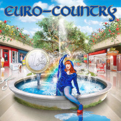 Euro-Country (Indie Exclusive Butterfly Effect Green/Red/Yellow Vinyl 2LP) [Vinyl] (ONLINE ORDER ONLY)
