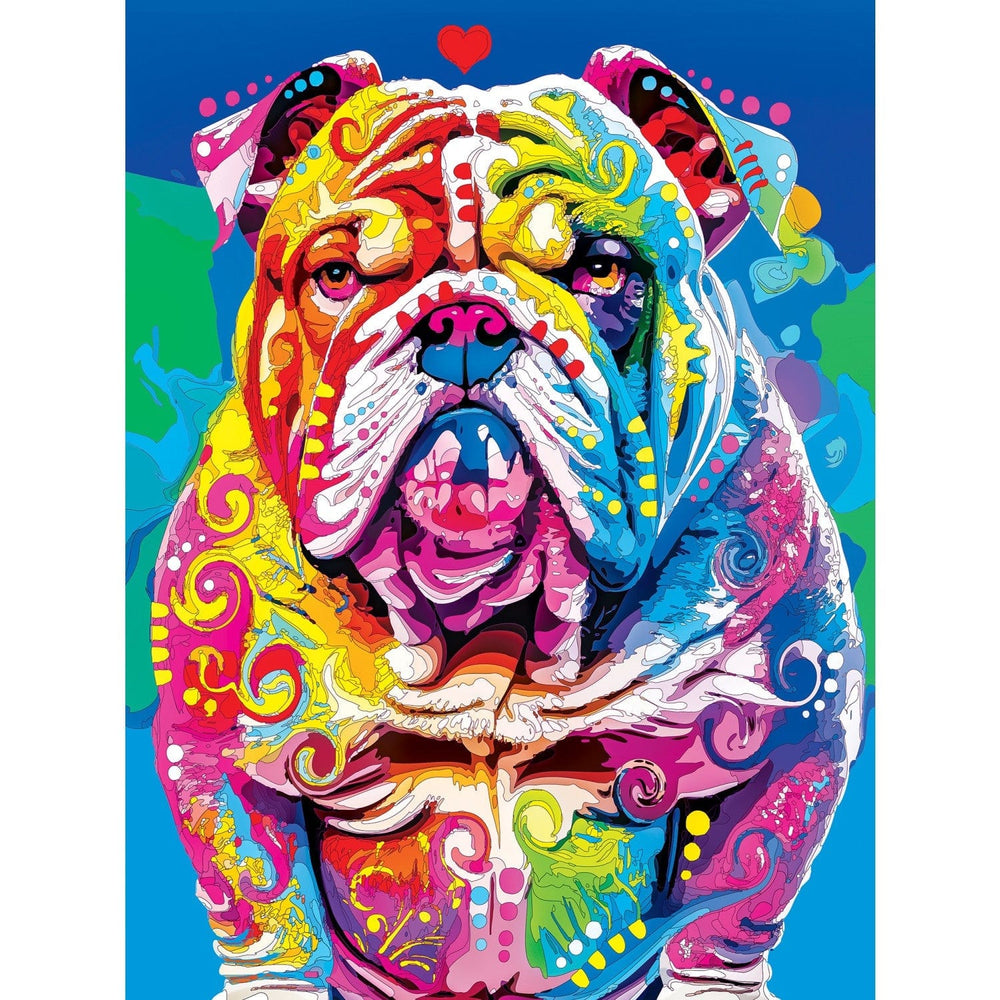 Dean Russo - The Unhumorous Bulldog 300 Piece EZ Grip Jigsaw Puzzle (ONLINE ORDER ONLY)