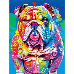 Dean Russo - The Unhumorous Bulldog 300 Piece EZ Grip Jigsaw Puzzle (ONLINE ORDER ONLY)