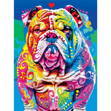 Dean Russo - The Unhumorous Bulldog 300 Piece EZ Grip Jigsaw Puzzle (ONLINE ORDER ONLY)