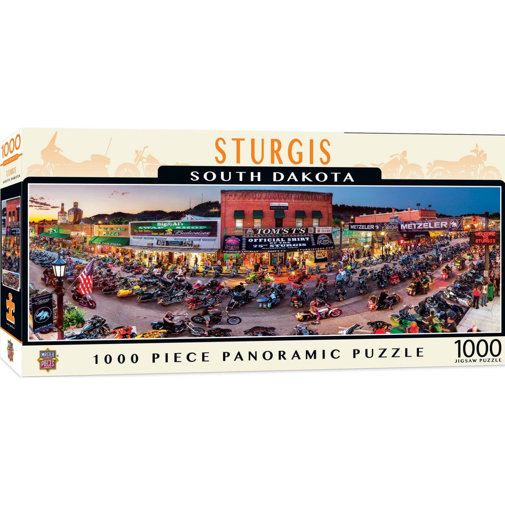 Sturgis, South Dakota 1000 Piece Panoramic Jigsaw Puzzle (ONLINE ORDER ONLY)