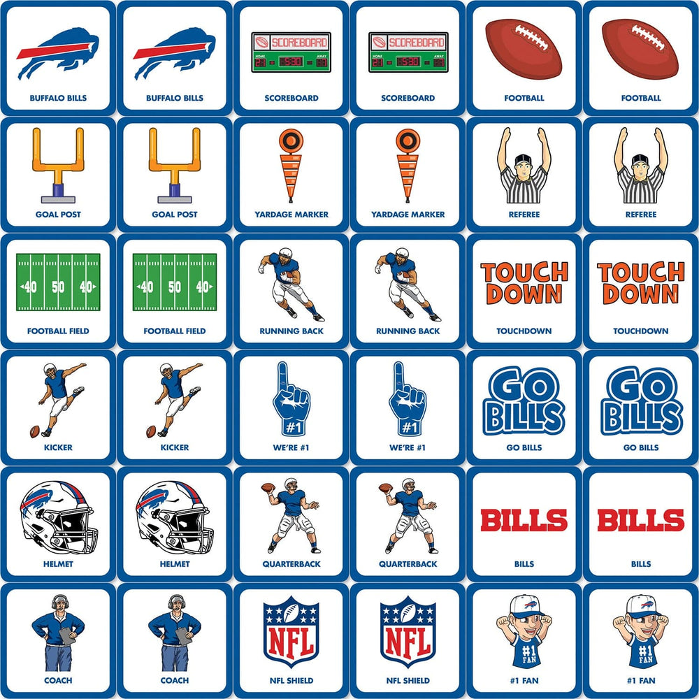 Buffalo Bills Matching Game (ONLINE ORDER ONLY)
