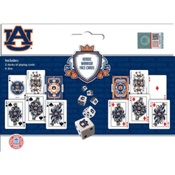 Auburn Tigers - 2-Pack Playing Cards & Dice Set (ONLINE ORDER ONLY)