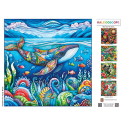 Kaleidoscope - The Happy Whale 300 Piece EZ Grip Jigsaw Puzzle