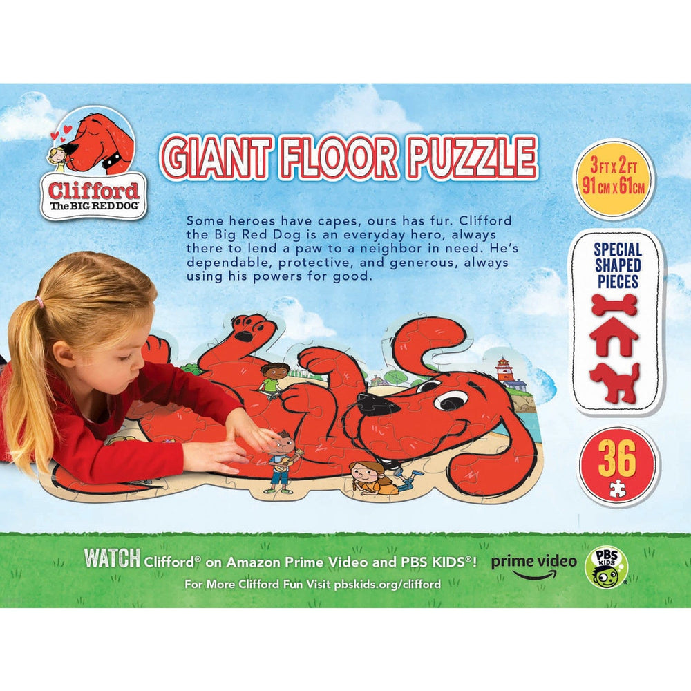 Clifford 36 Piece Floor Jigsaw Puzzle (ONLINE ORDER ONLY)