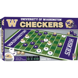 Washington Huskies Checkers Board Game (ONLINE ORDER ONLY)