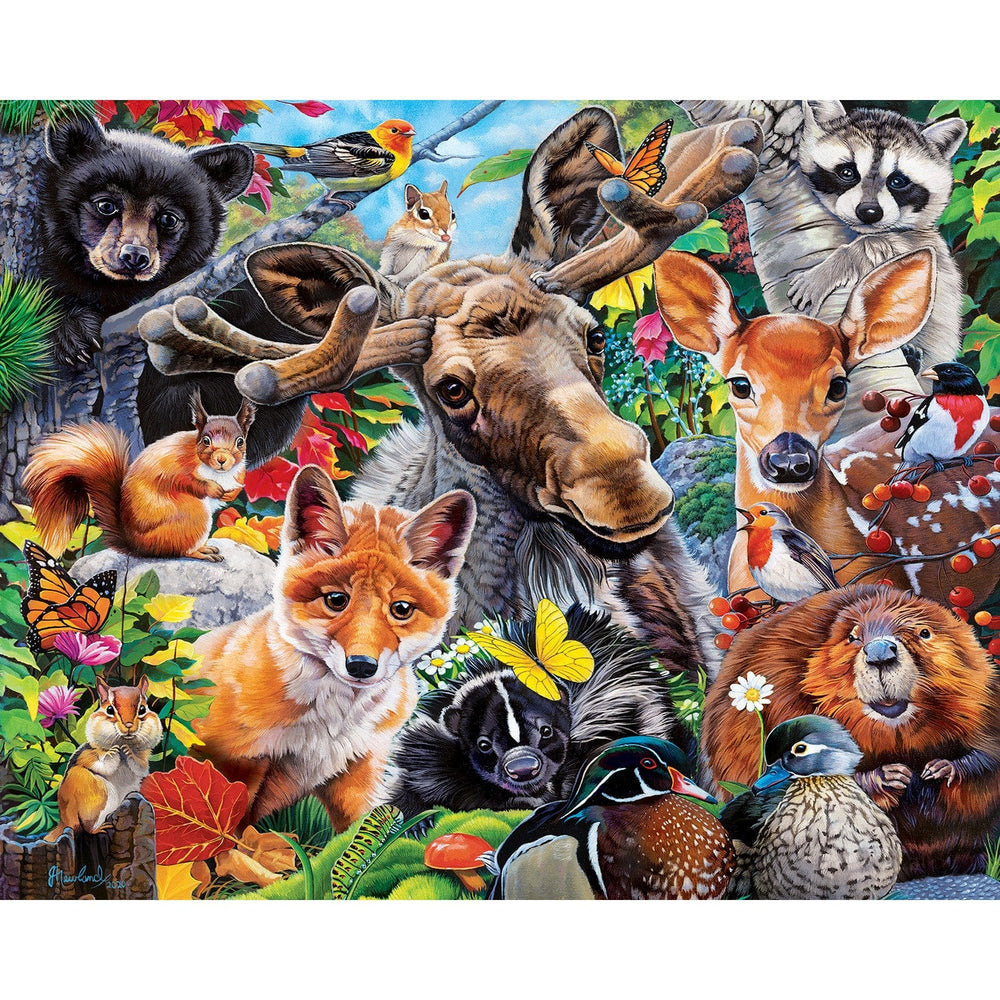 World of Animals 100 Piece Jigsaw Puzzles 4-Pack V2 (ONLINE ORDER ONLY)