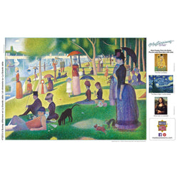 MasterPieces of Art - A Sunday on La Grande Jatte 1000 Piece Jigsaw Puzzle (ONLINE ORDER ONLY)