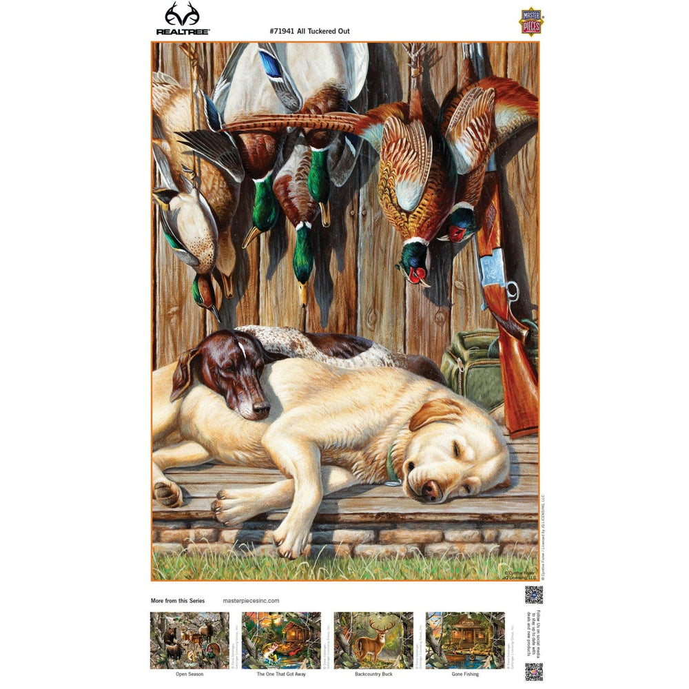 Realtree - All Tuckered Out 1000 Piece Jigsaw Puzzle (ONLINE ORDER ONLY)