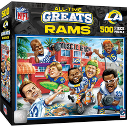 Los Angeles Rams - All Time Greats 500 Piece Jigsaw Puzzle (ONLINE ORDER ONLY)