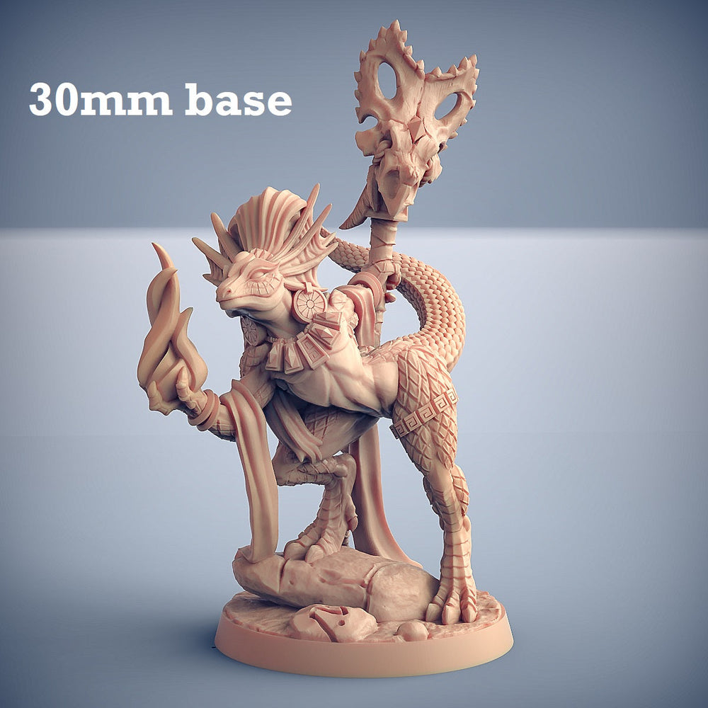 Coaxoch the Duchess, Goldmaw Lizard Beauty (Female Lizardfolk Noble) (Online Only)