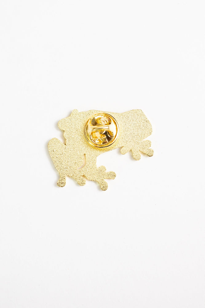 Cobalt Poison Dart Frog Enamel Pin (Online Order Only)