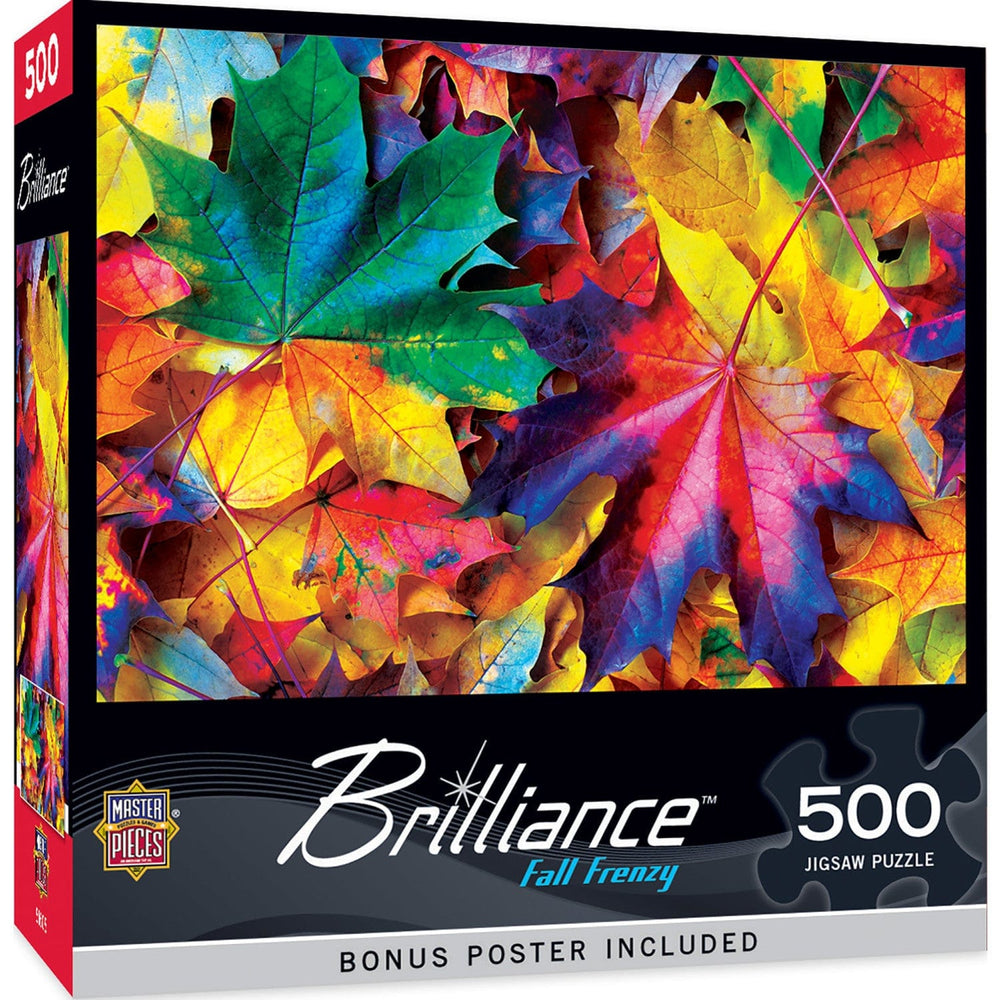 Brilliance - Fall Frenzy 500 Piece Jigsaw Puzzle (ONLINE ORDER ONLY)