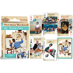 Saturday Evening Post - Norman Rockwell Playing Cards - 54 Card Deck (ONLINE ORDER ONLY)