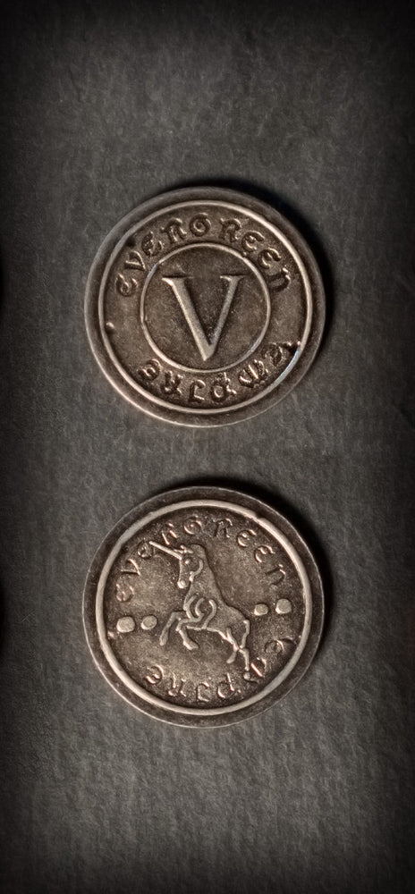 50 Metal Coin Board Game Upgrade Set (Medieval Coins) (ONLINE ORDER ONLY)