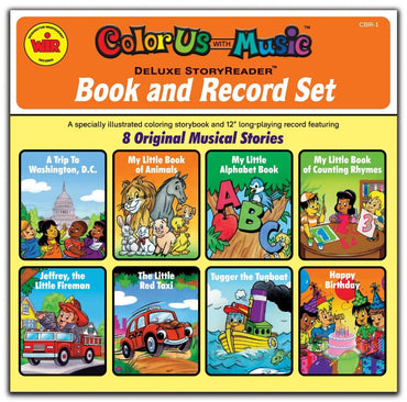 Color Us with Music - Color Us with Music DeLuxe StoryReader Coloring Book and Record Set [Vinyl] (ONLINE ORDER ONLY)