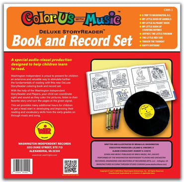 Color Us with Music - Color Us with Music DeLuxe StoryReader Coloring Book and Record Set [Vinyl] (ONLINE ORDER ONLY)