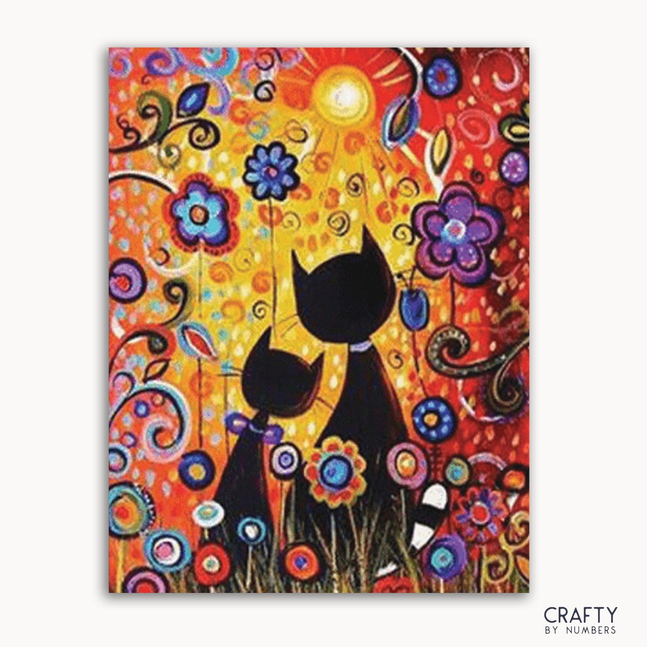 Colorful Cats Art (ONLINE ORDER ONLY)