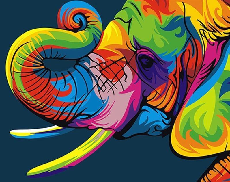 Colorful Elephant (ONLINE ORDER ONLY)