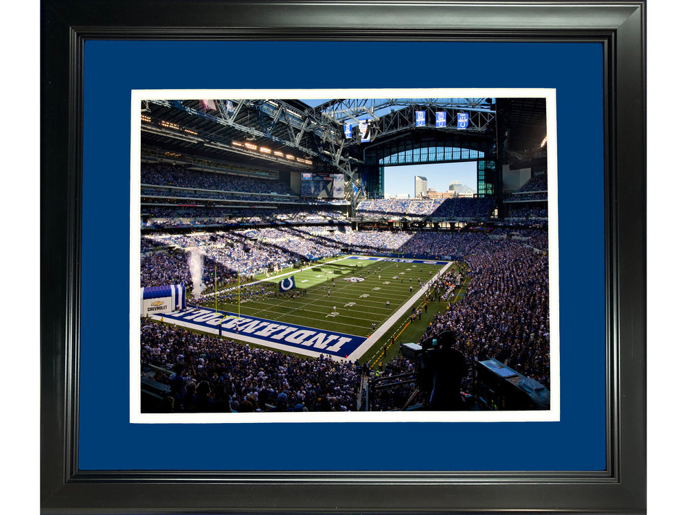 Framed Lucas Oil Stadium Indianapolis Colts 11"x14" Football Photo Professionally Matted (ONLINE ORDER ONLY)