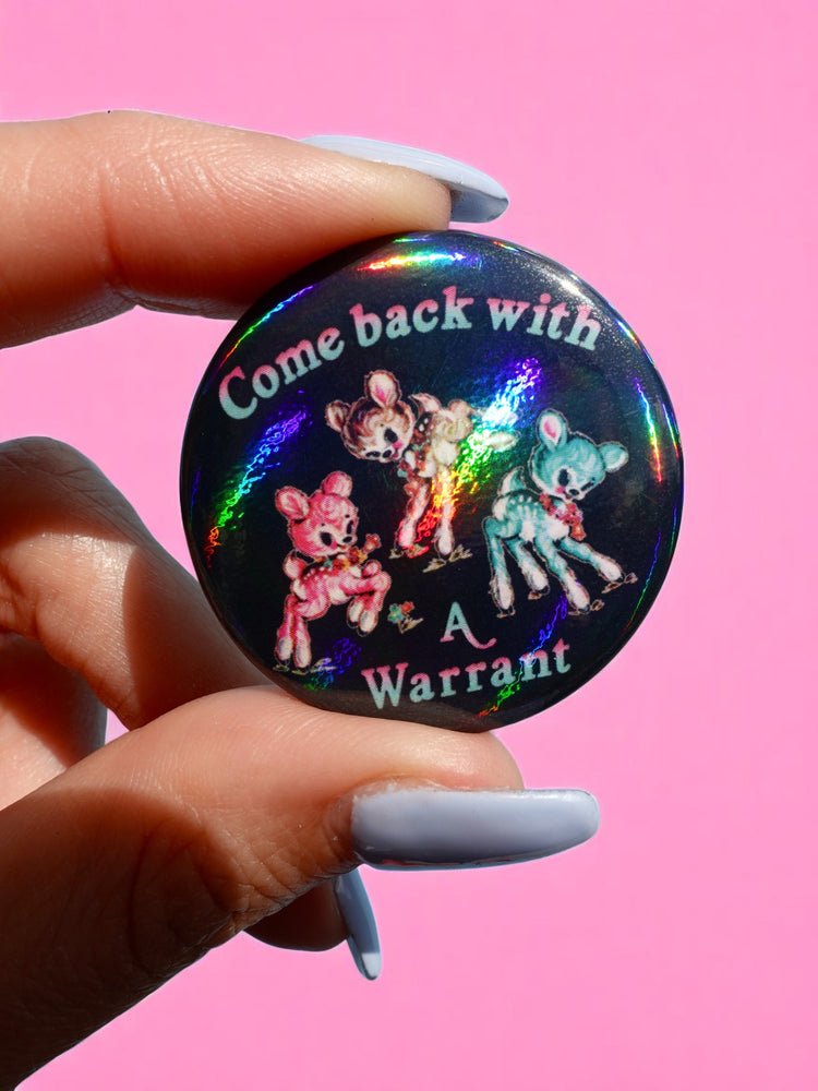 Anarchist Pin Pack –  Limited Drop- Holographic Pastel Buttons Pin pack (Set of 6) (Online Order Only)