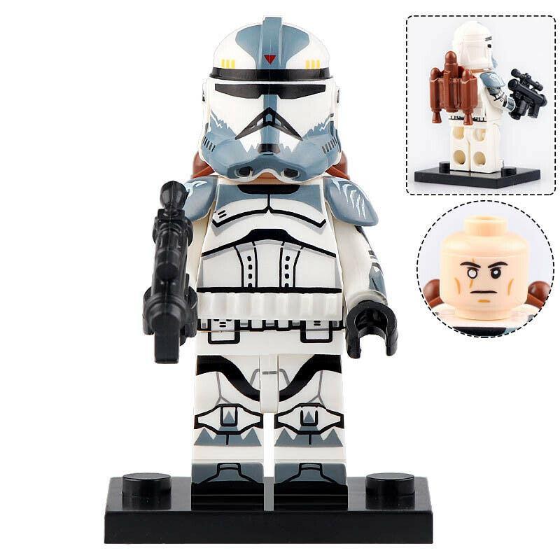 Commander Wolffe Clone trooper Lego Minifigures Custom Toys (ONLINE ORDER ONLY)